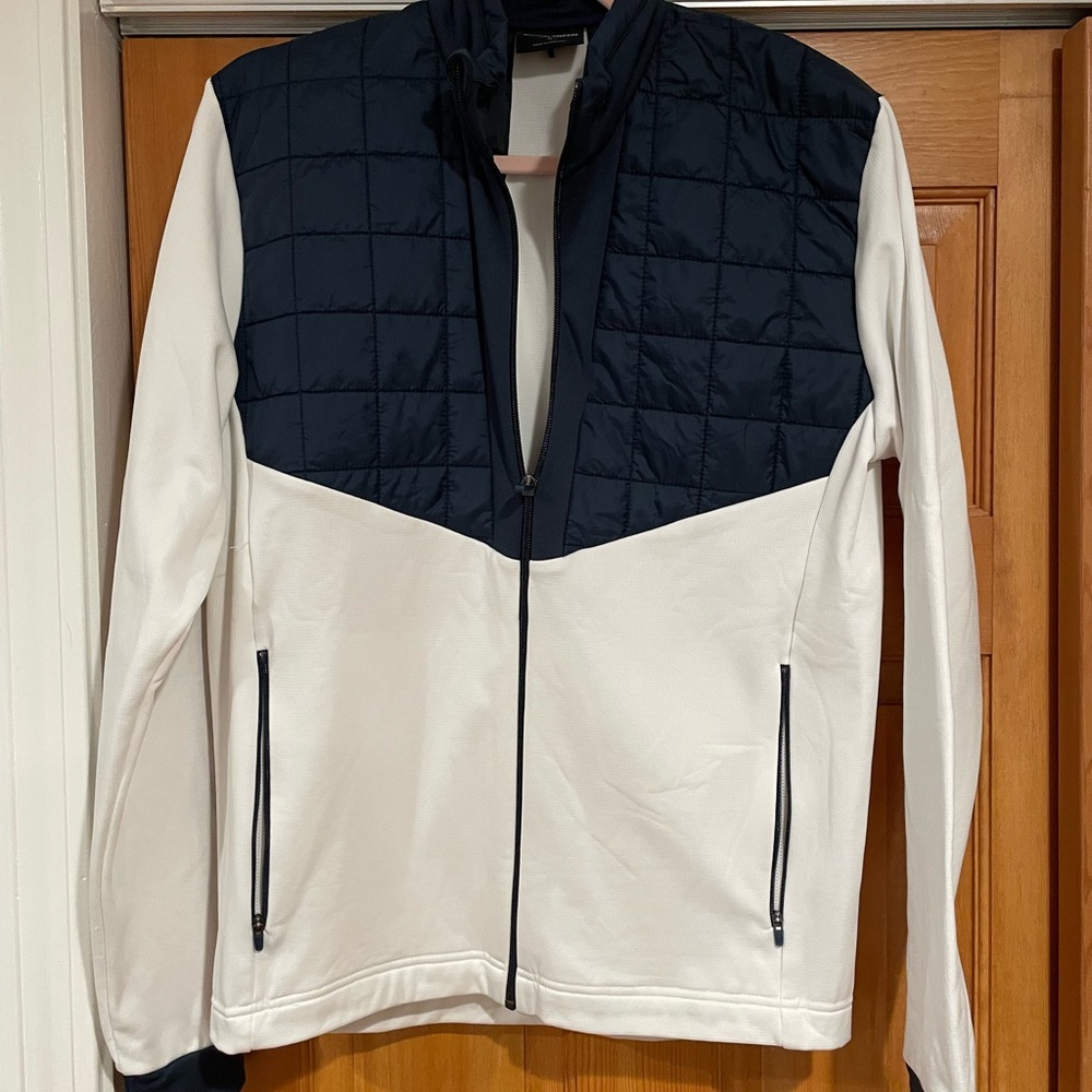 Gavin and Green Men's Navy and White Jacket